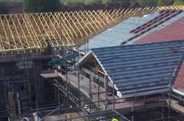 Caldwell Grange care home - Roofing